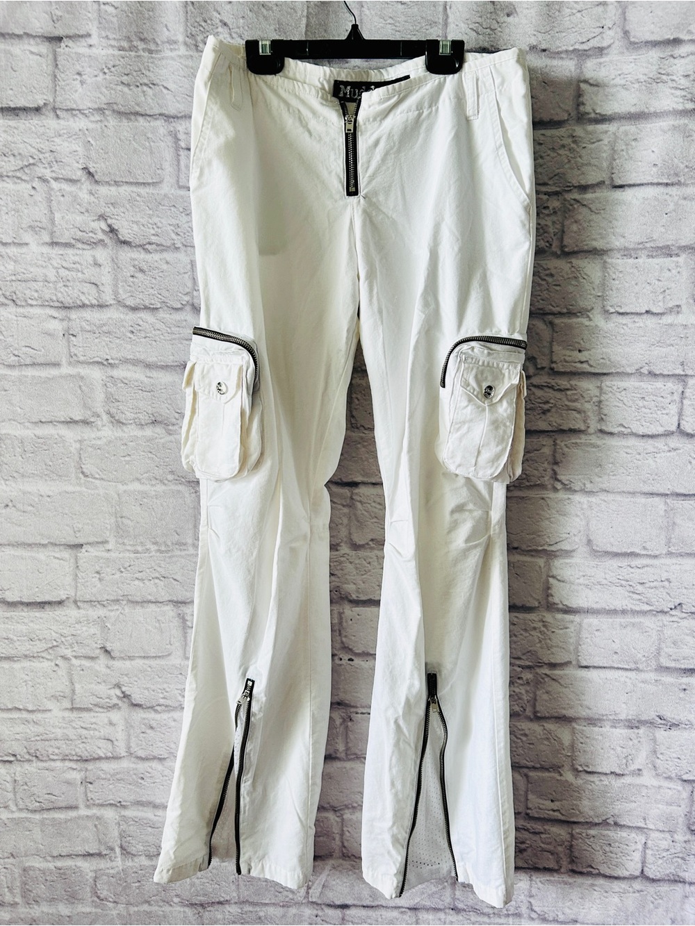 Mudds Cargo Pants Straight Leg with Fun Zip Kickers for Flare out Show show off